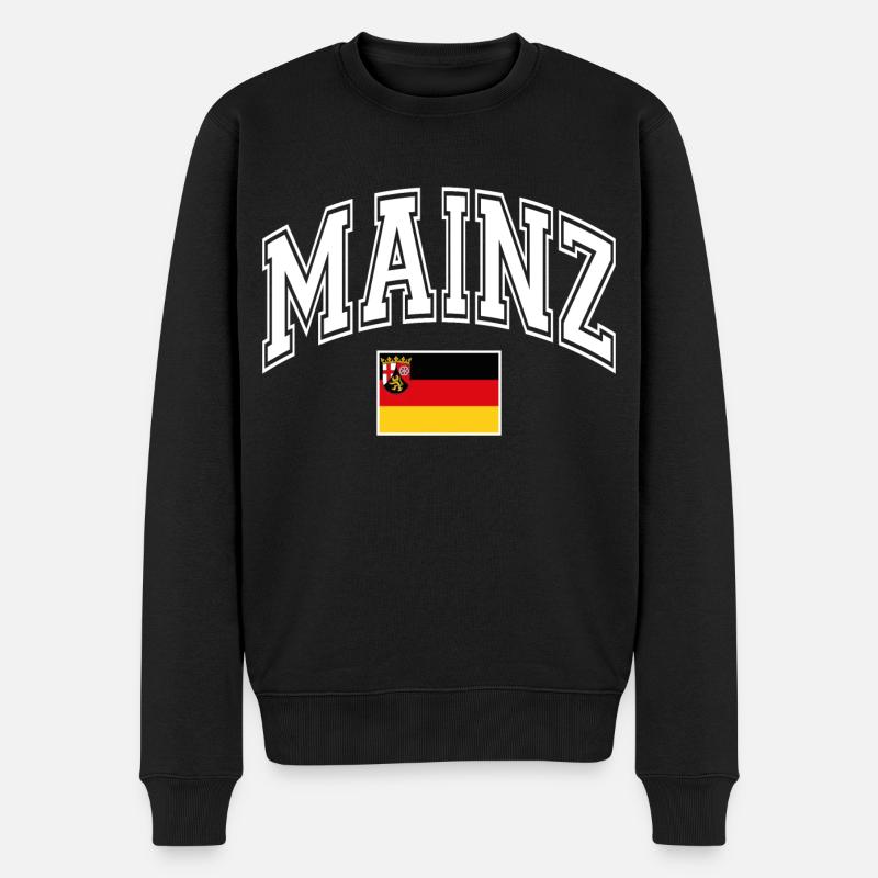 Mayence - Pull Premium bio Homme - noir