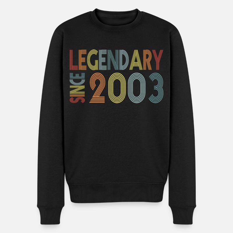 Légendaire depuis 2003 - Pull Premium bio Homme - noir