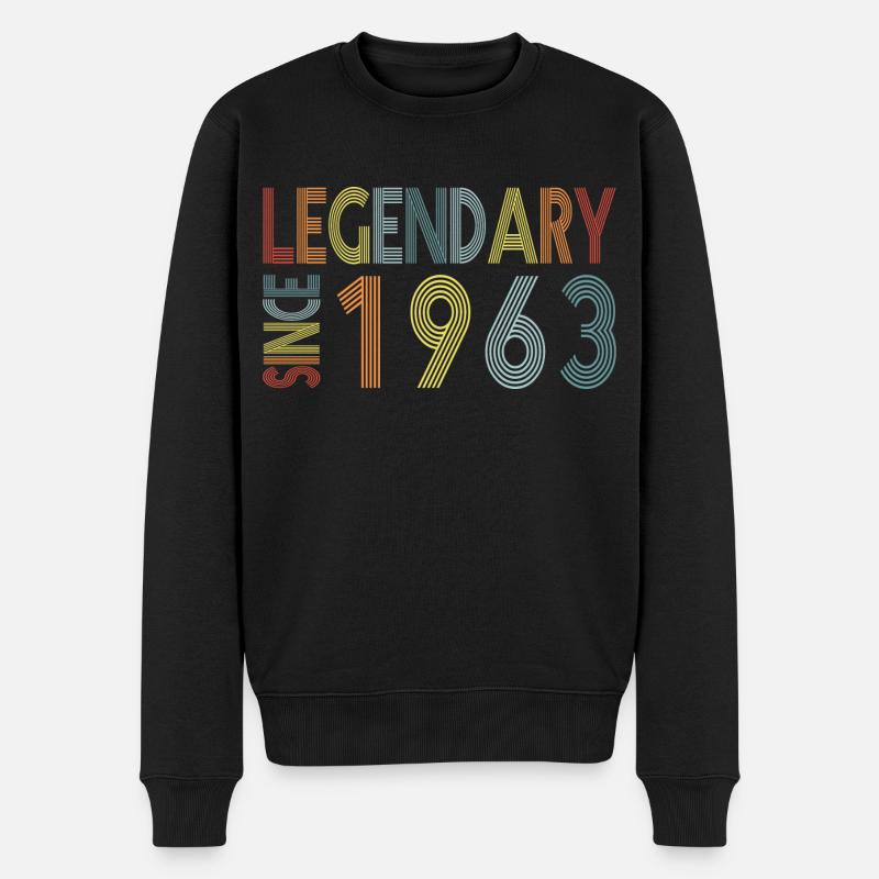 Légendaire depuis 1963 - Pull Premium bio Homme - noir