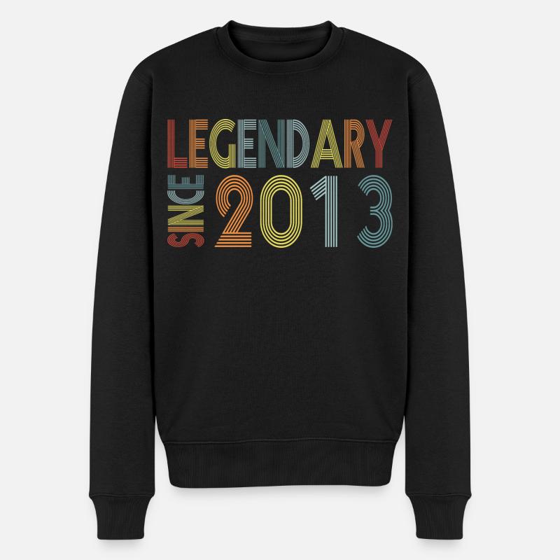 Légendaire depuis 2013 - Pull Premium bio Homme - noir