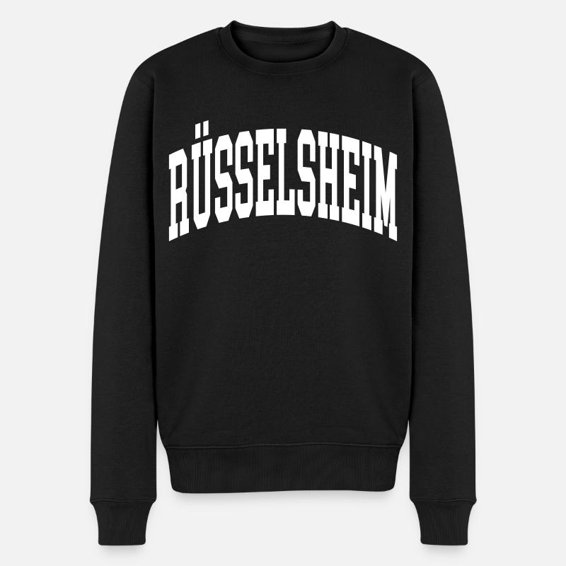 Rüsselsheim - Pull Premium bio Homme - noir