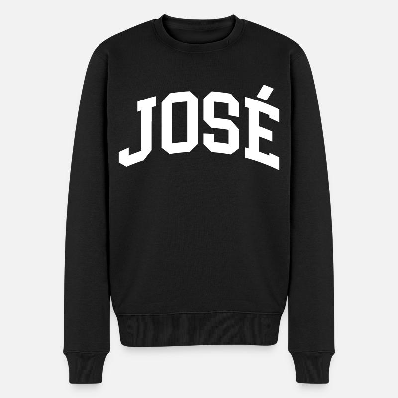 Stéphanie - Pull Premium bio Homme - noir