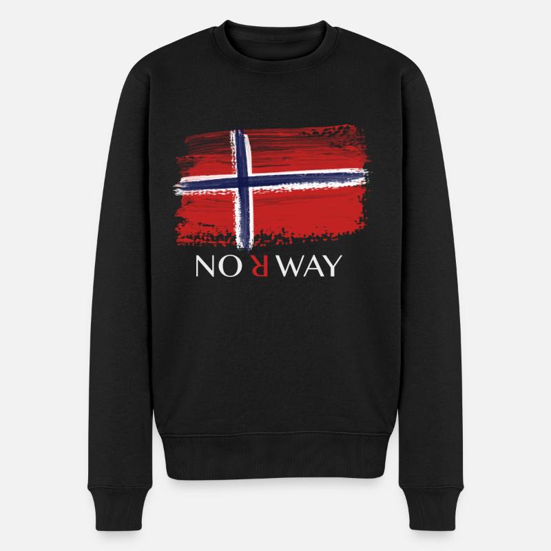 Norvège - Pull Premium bio Homme - noir