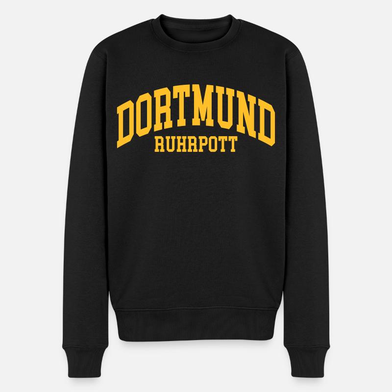 Dortmund - Pull Premium bio Homme - noir