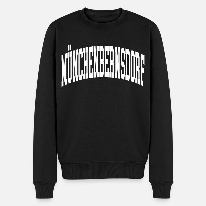 Münchenbernsdorf - Pull Premium bio Homme - noir
