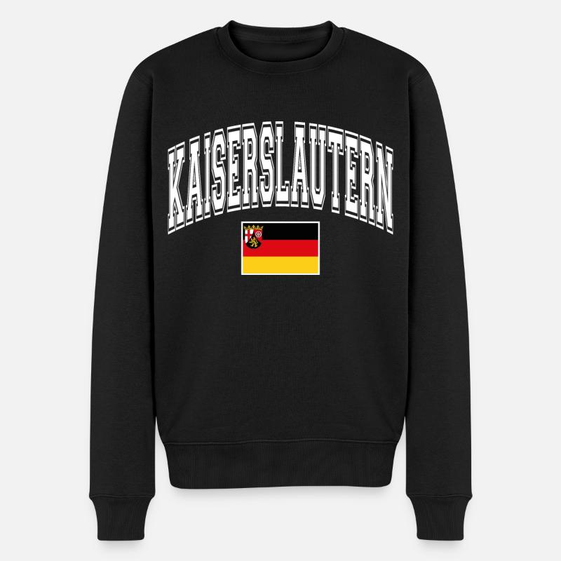 Kaiserslautern - Pull Premium bio Homme - noir