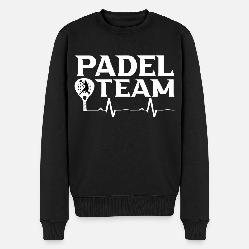 Padel - Pull Premium bio Homme - noir