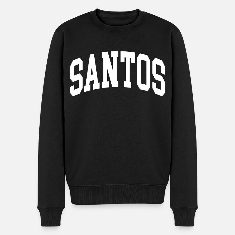 Santos - Pull Premium bio Homme - noir