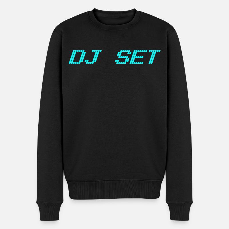 DJ set - Pull Premium bio Homme - noir
