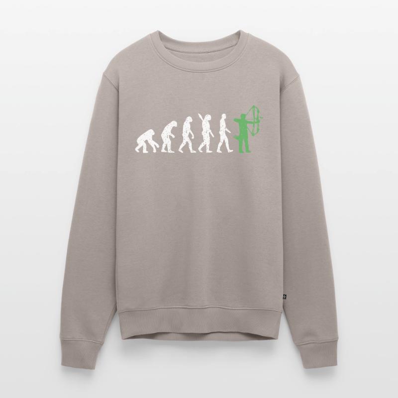 Evolution Bogenschießen Compound Edition Männer Premium Bio Pullover