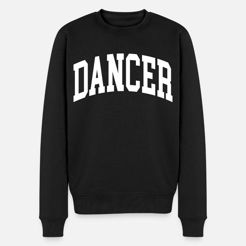 Dancer - Männer Premium Bio Pullover - Schwarz