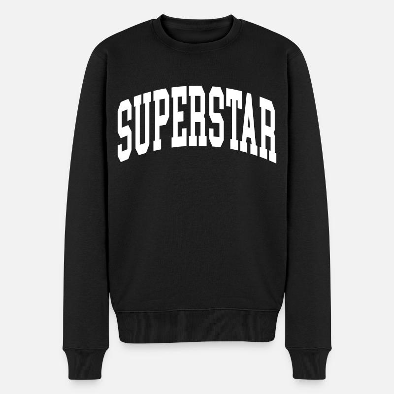 Superstar - Pull Premium bio Homme - noir