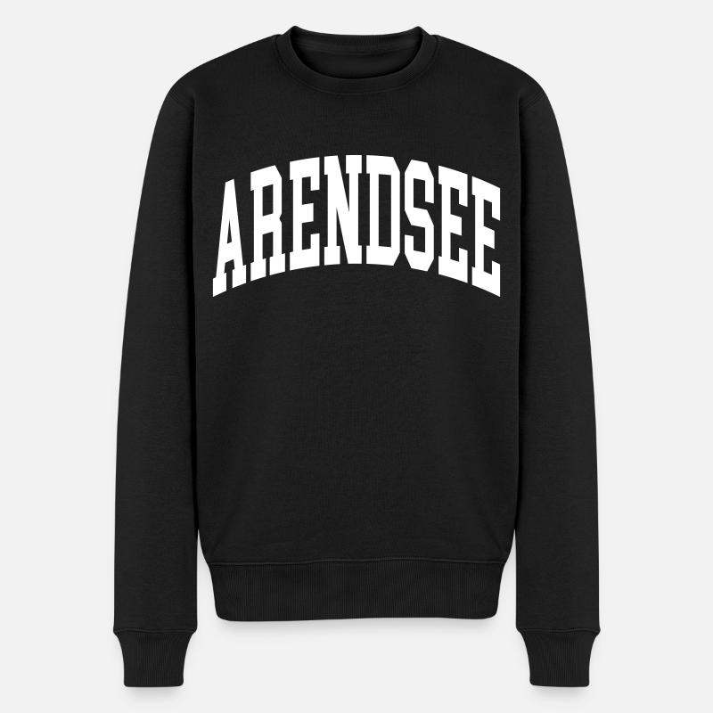 Lac Arendsee - Pull Premium bio Homme - noir