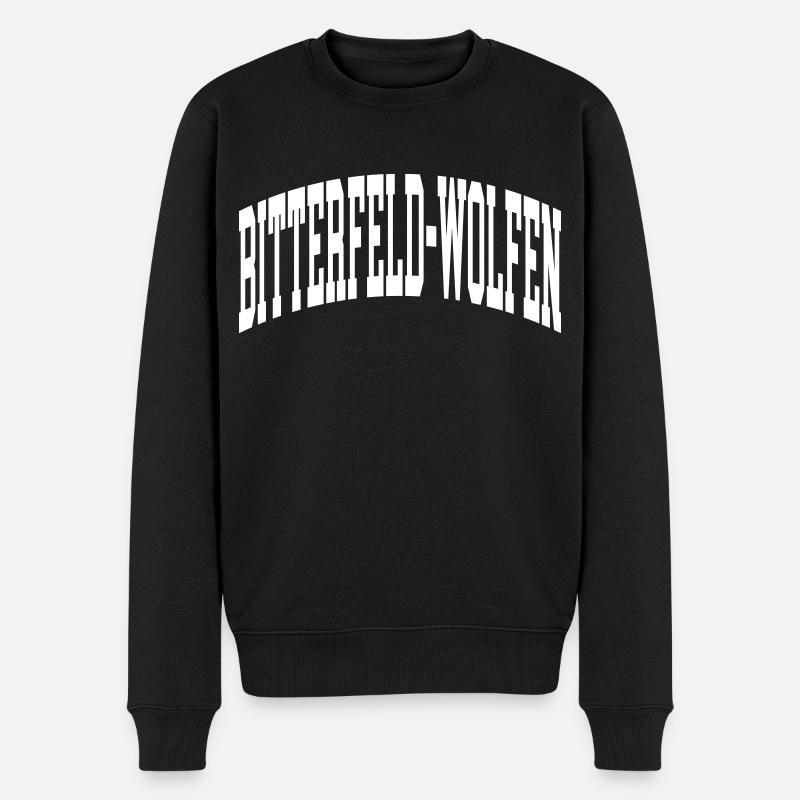 Bitterfeld-Wolfen - Pull Premium bio Homme - noir