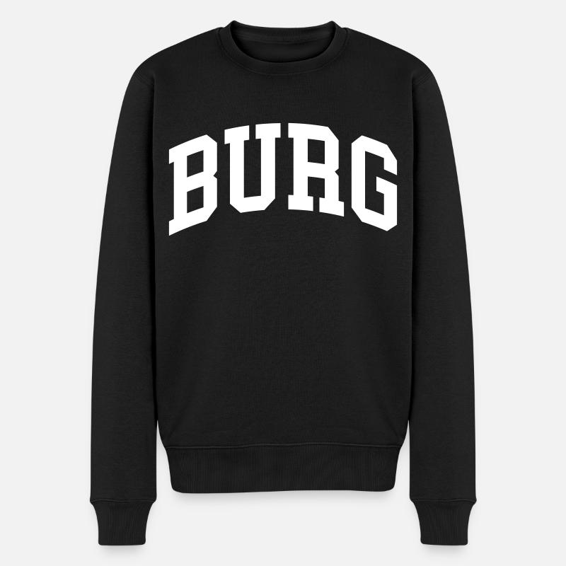 Château - Pull Premium bio Homme - noir