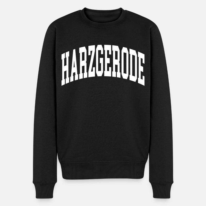 Harzgerode - Pull Premium bio Homme - noir