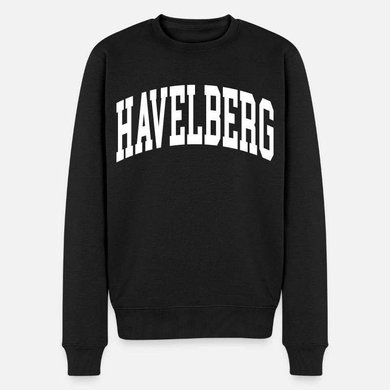 Havelberg - Pull Premium bio Homme - noir