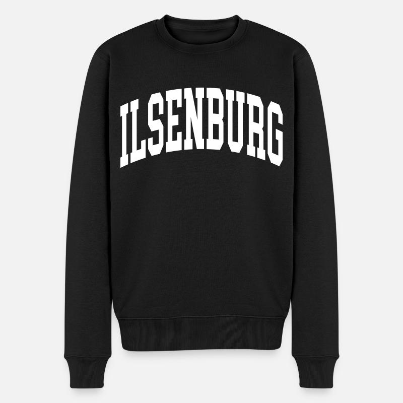 Ilsenburg - Männer Premium Bio Pullover - Schwarz