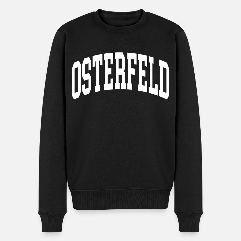 Osterfeld - Pull Premium bio Homme - noir