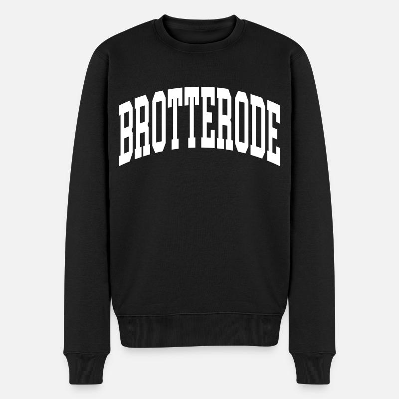 Brotterode - Pull Premium bio Homme - noir