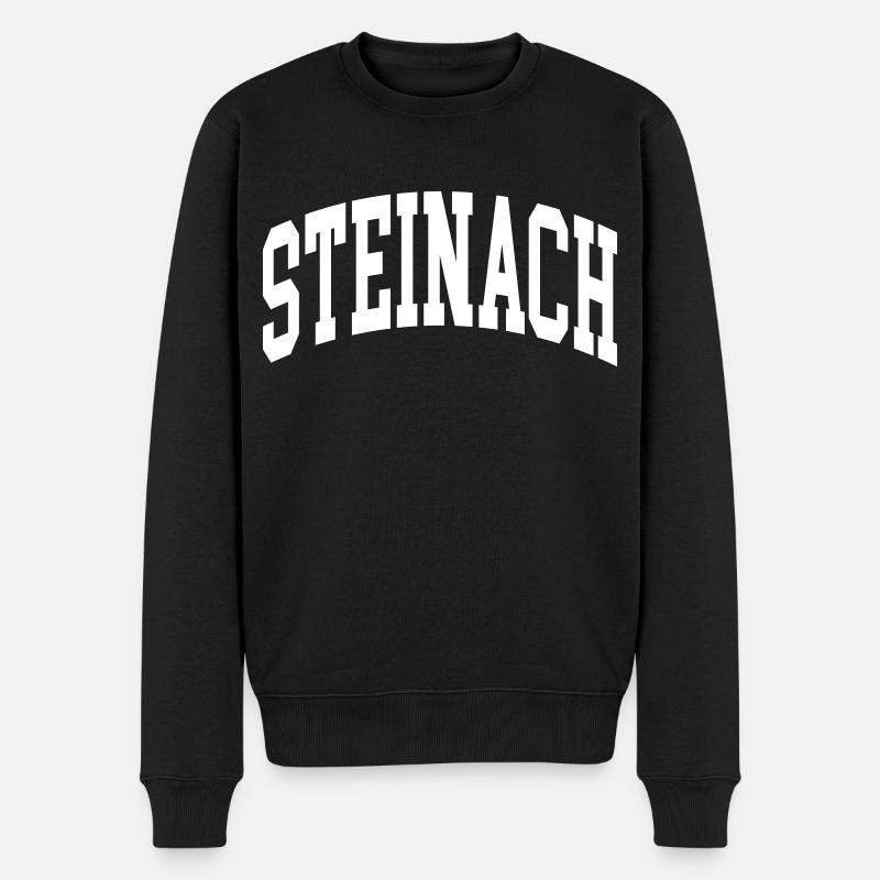 Steinach - Männer Premium Bio Pullover - Schwarz