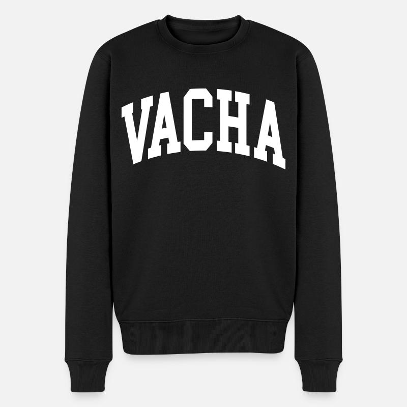 Vacha - Pull Premium bio Homme - noir