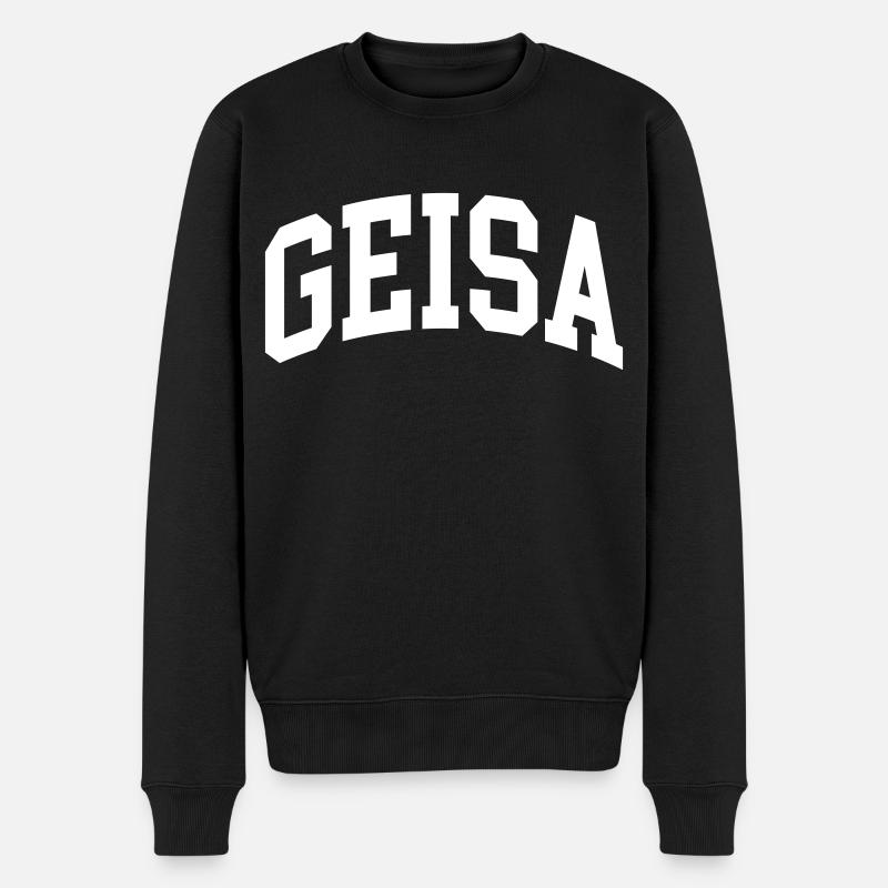 Geisa - Pull Premium bio Homme - noir