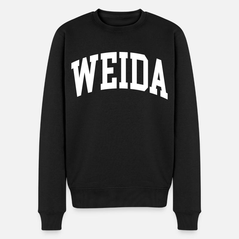 Canton de Weida - Pull Premium bio Homme - noir