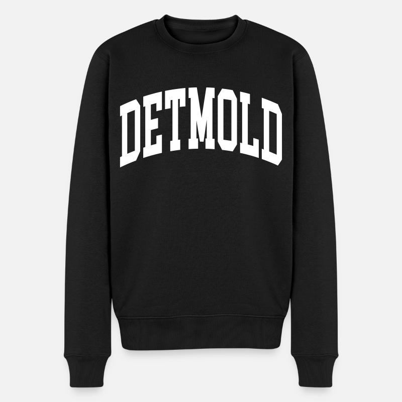 Detmold - Pull Premium bio Homme - noir