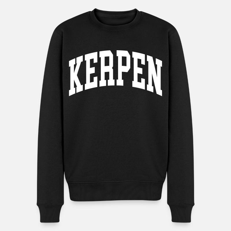 Kerpen - Männer Premium Bio Pullover - Schwarz