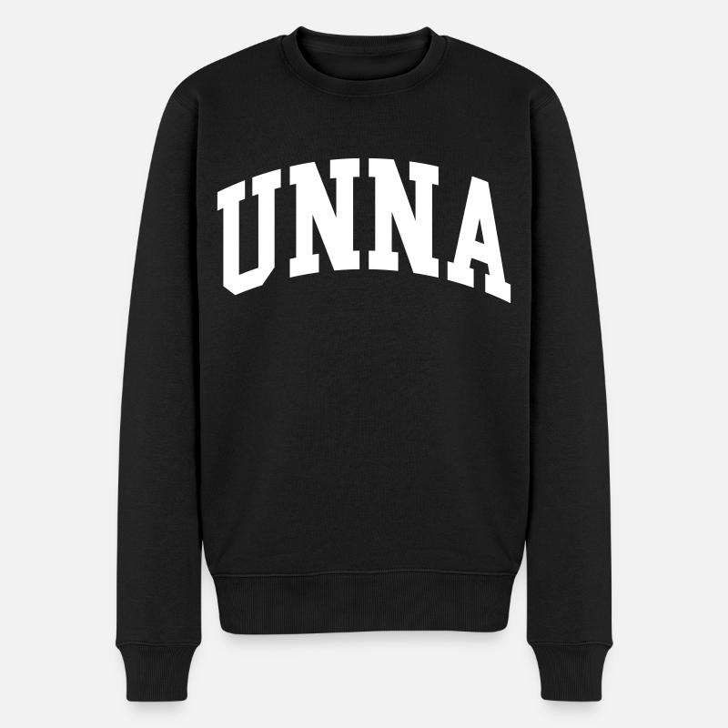 Unna - Pull Premium bio Homme - noir