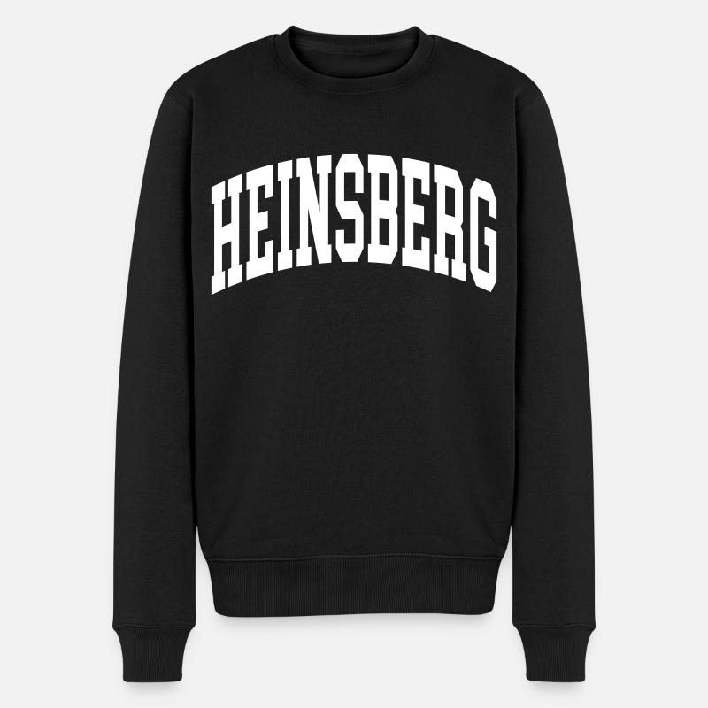 Heinsberg - Männer Premium Bio Pullover - Schwarz