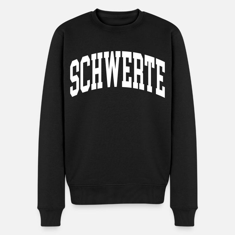 Schwerte - Männer Premium Bio Pullover - Schwarz
