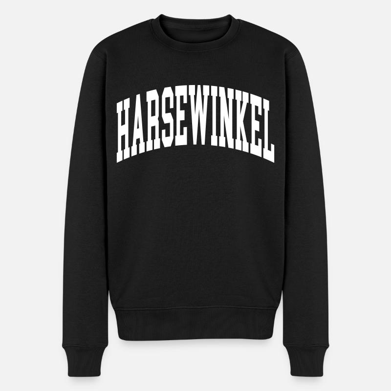 Harsewinkel - Pull Premium bio Homme - noir
