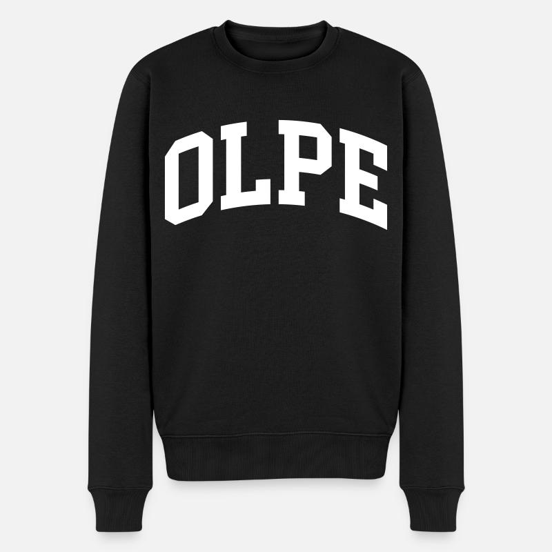 Olpe - Pull Premium bio Homme - noir