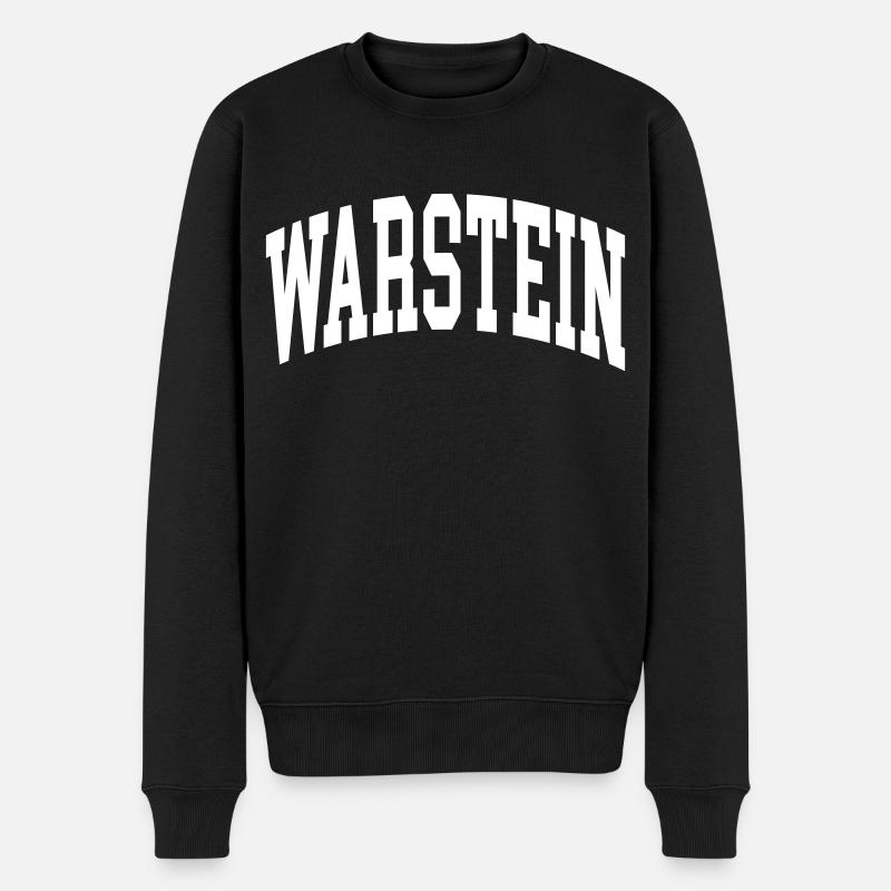 Warstein - Männer Premium Bio Pullover - Schwarz