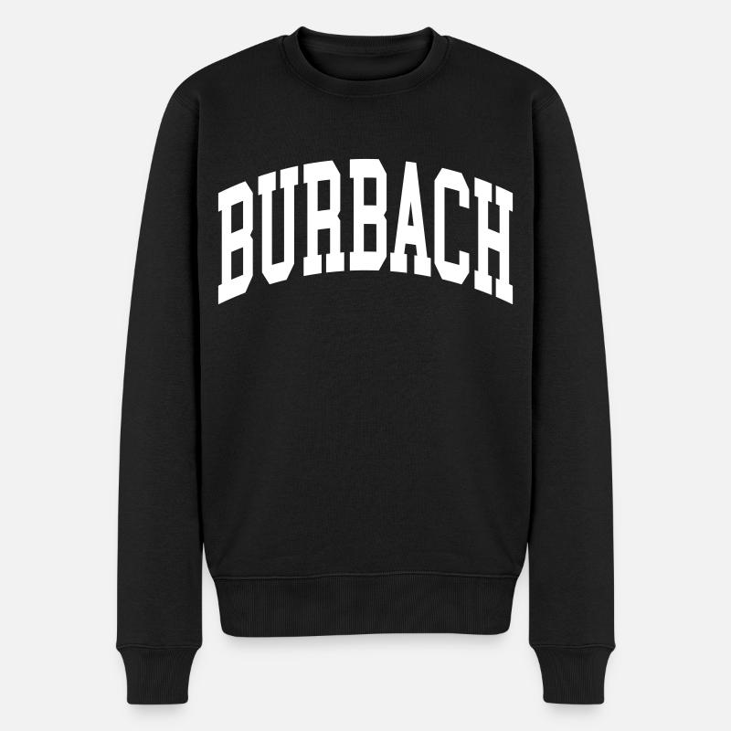 Burbach - Pull Premium bio Homme - noir
