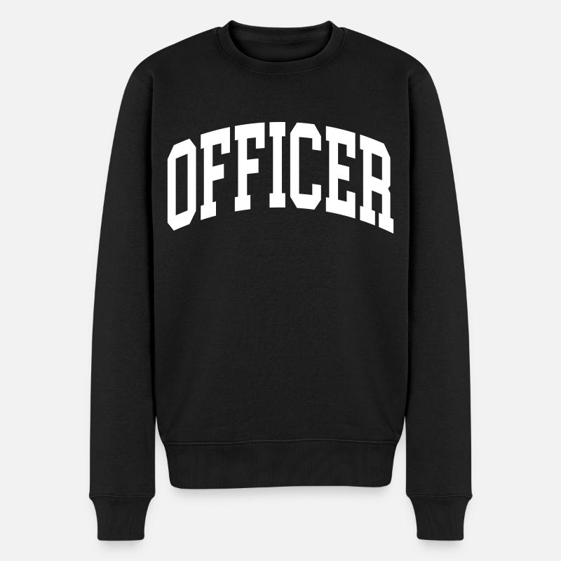 Officier - Pull Premium bio Homme - noir
