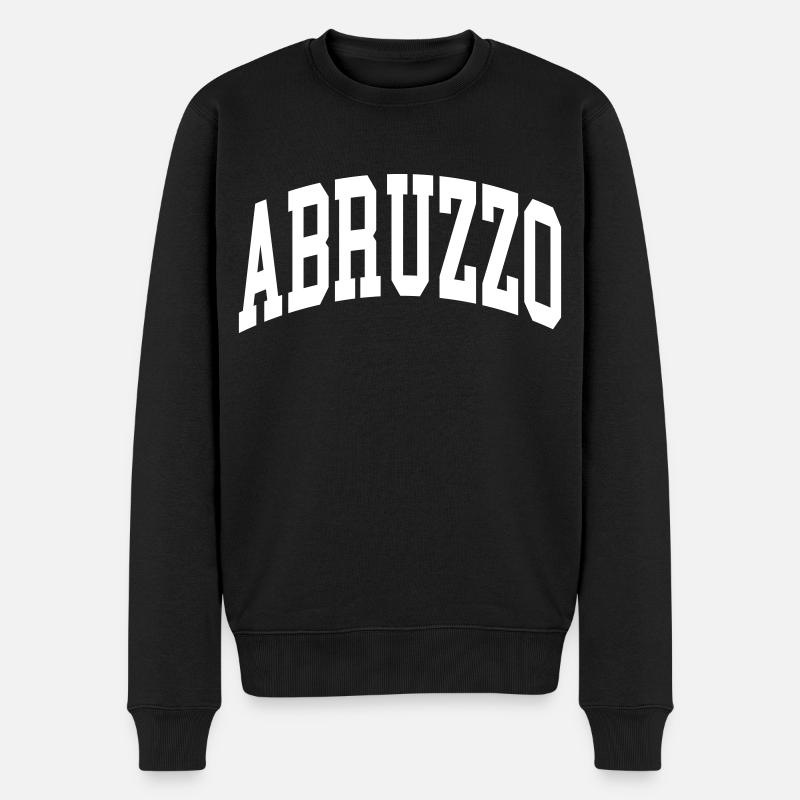 Abruzzes - Pull Premium bio Homme - noir