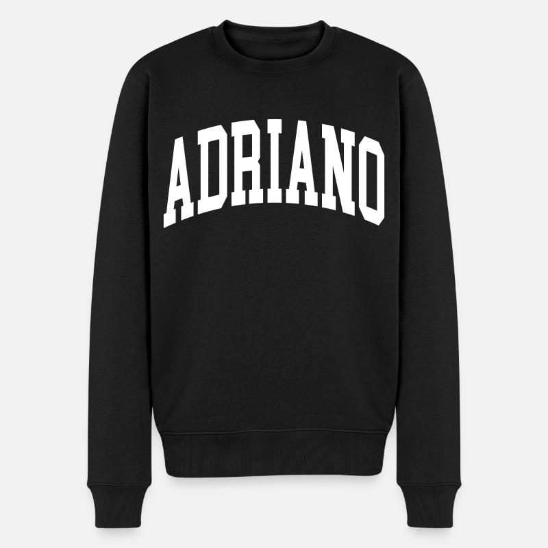 Adriano - Pull Premium bio Homme - noir