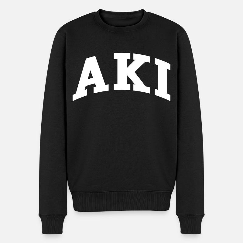 Cécile - Pull Premium bio Homme - noir