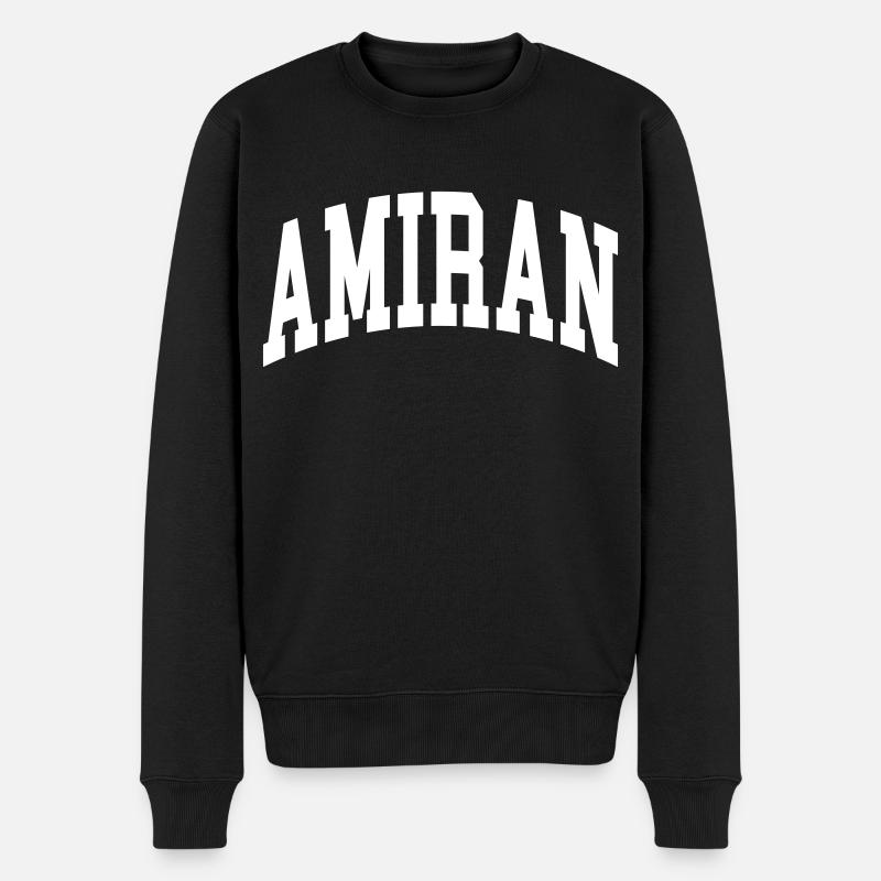 Amiran - Pull Premium bio Homme - noir