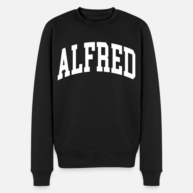 Alfred - Pull Premium bio Homme - noir