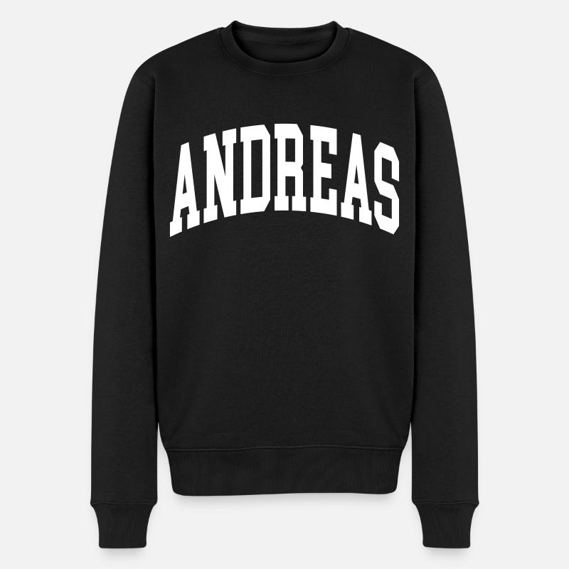 Andreas - Pull Premium bio Homme - noir