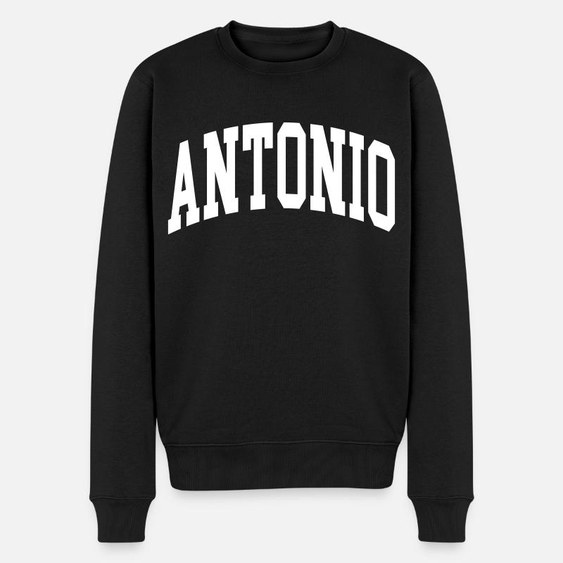 Antonio - Pull Premium bio Homme - noir