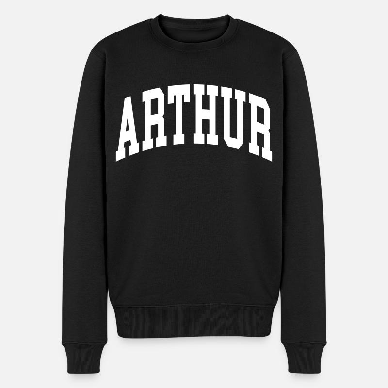Arthur - Pull Premium bio Homme - noir