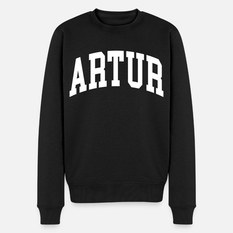 Artur - Pull Premium bio Homme - noir