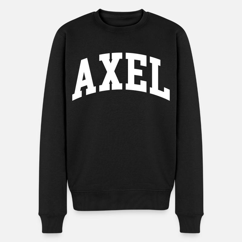 Axel - Pull Premium bio Homme - noir