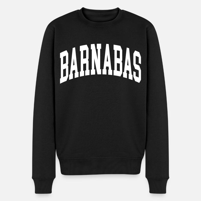 Barnabas - Pull Premium bio Homme - noir