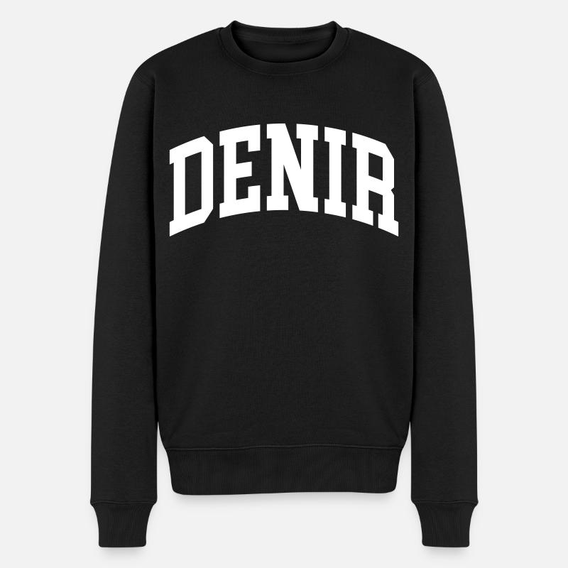 Denir - Pull Premium bio Homme - noir